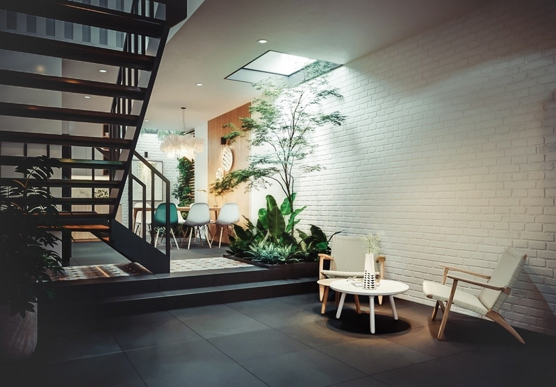 Giếng trời là gì? Những lưu ý khi xây dựng giếng trời trong nhà