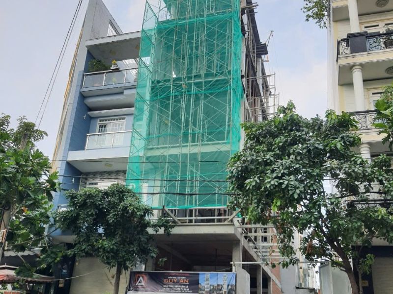 Quy trình thi công thô được triển khai theo từng bước