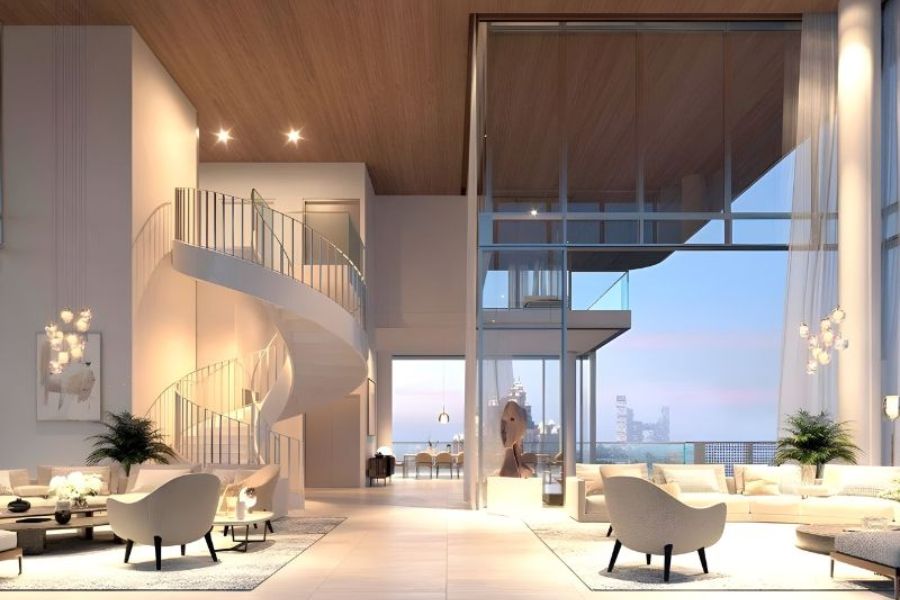 Mỗi căn Sky Villa mang dấu ấn cá nhân, thể hiện rõ gu thẩm mỹ và vị thế của chủ nhân